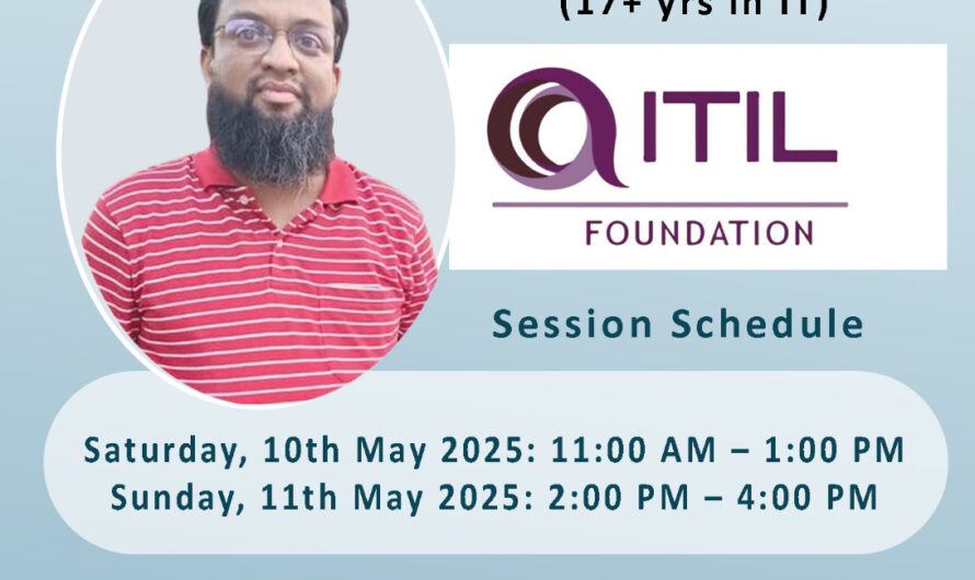 ITIL Foundation session